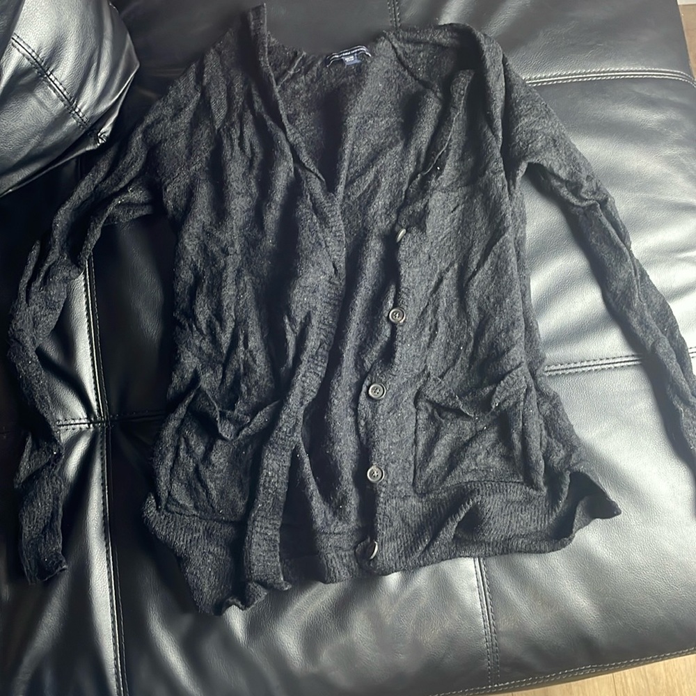 American Eagle Black Cardigan